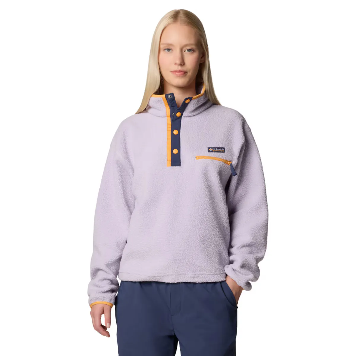 

Женская флисовая кофта Columbia Helvetia, фиолетовый
