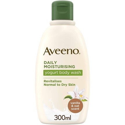 

Aveeno Ежедневный увлажняющий гель для душа с йогуртом 300 мл с ароматом ванили и овса