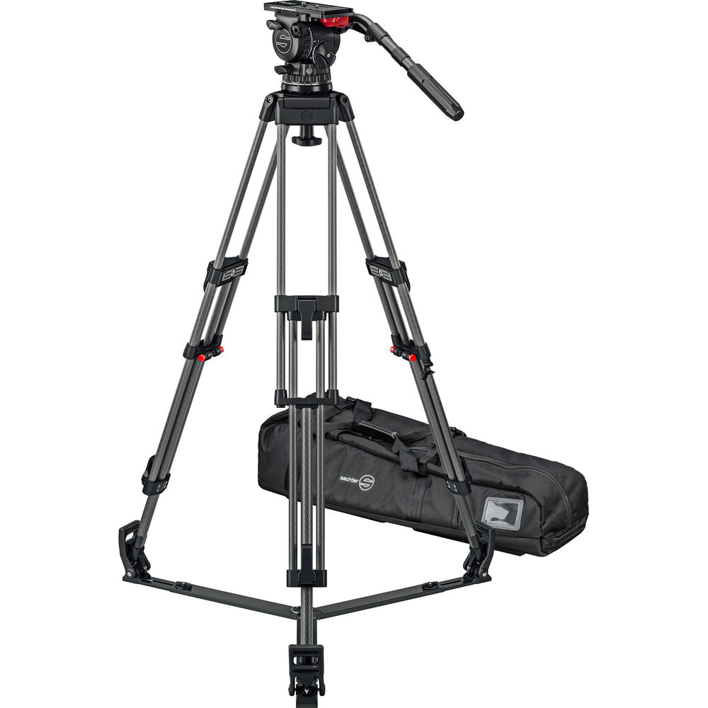 

Головка Sachtler FSB 14T Mk II 100 мм Touch & Go с системой штатива ENG 2 из углеродного волокна (наземная распорка)