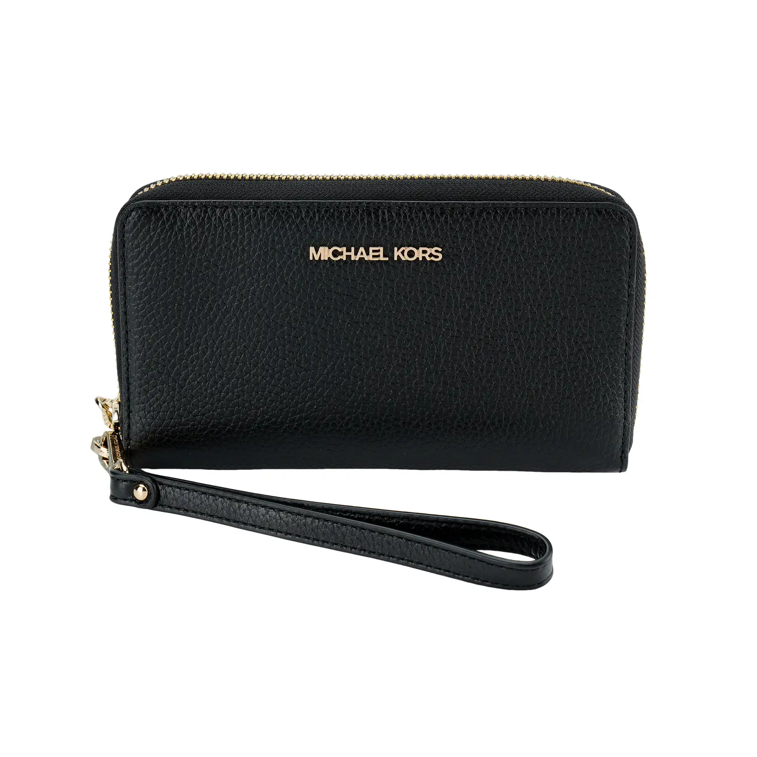 

MICHAEL KORS Кожаный дорожный кошелек большой женский черный