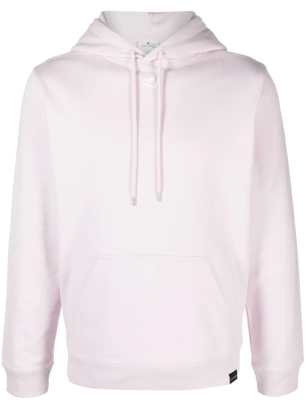

Худи с вышитым логотипом Courrèges, розовый