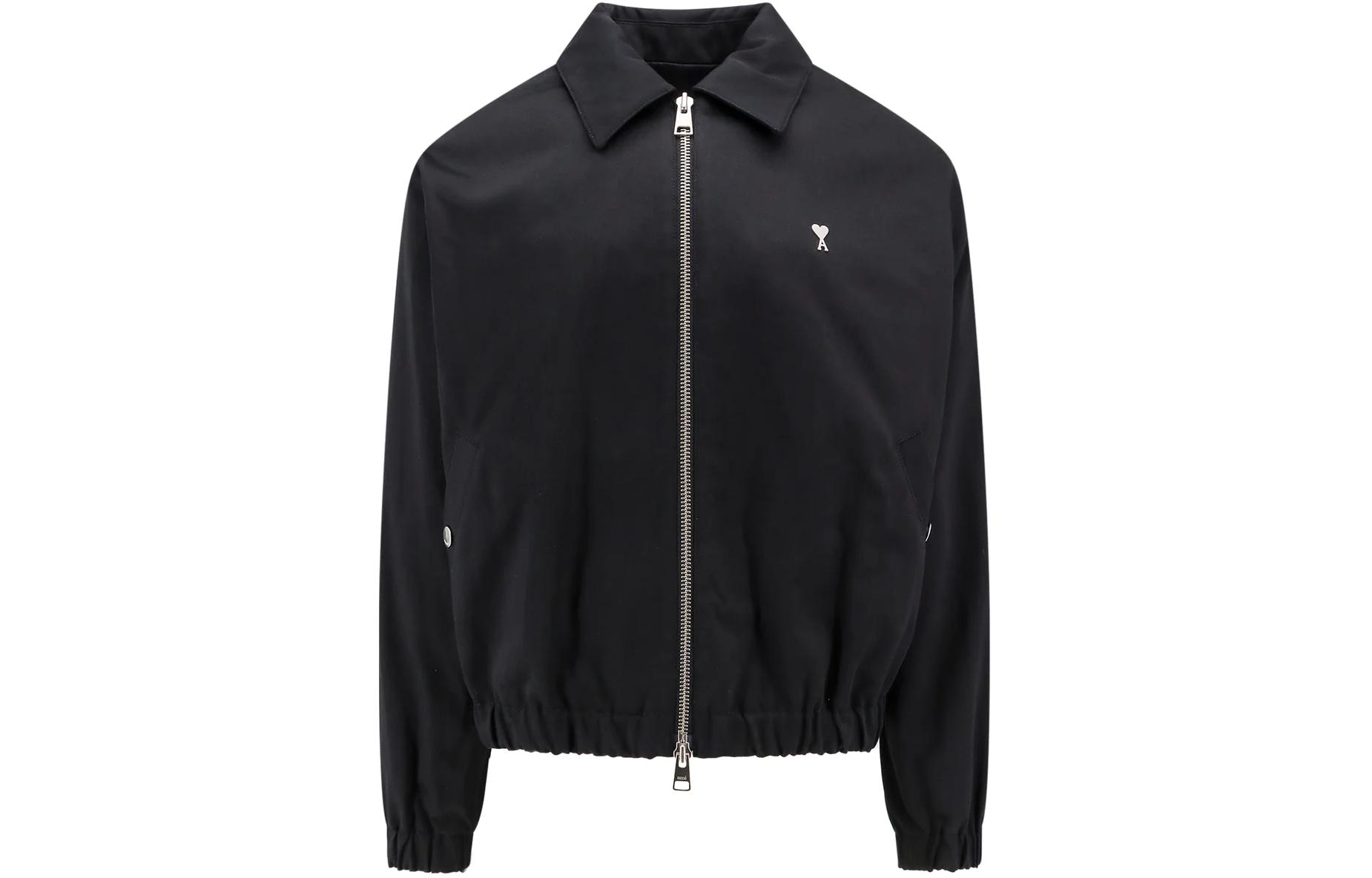 

AMIPARIS Куртка с аппликацией Ami Paris Ami De Coeur, Black
