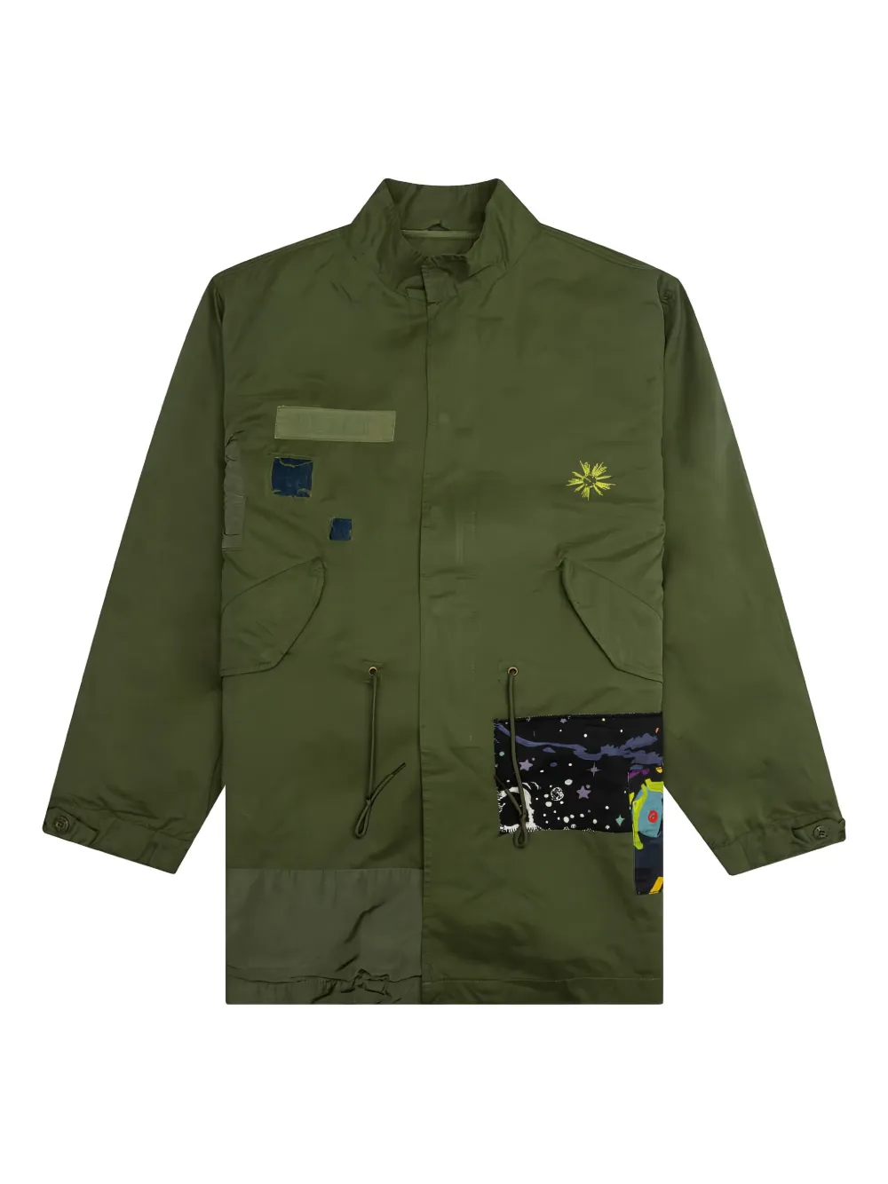 

Лоскутная куртка Billionaire Boys Club, зеленый