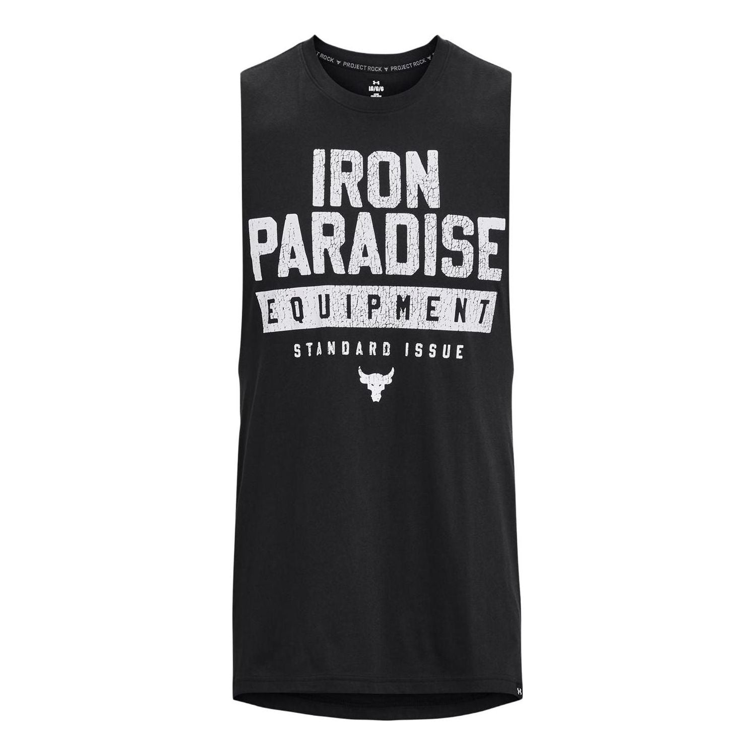 

Спортивный топ Under Armour Project Rock Iron Paradise Tank 'Black' 1377290-001, черный