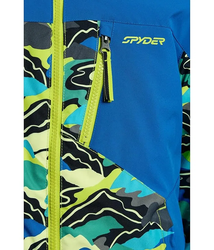 Куртка утепленная Leader Jacket Spyder Kids, Cobalt Mountain Clouds — фото 3