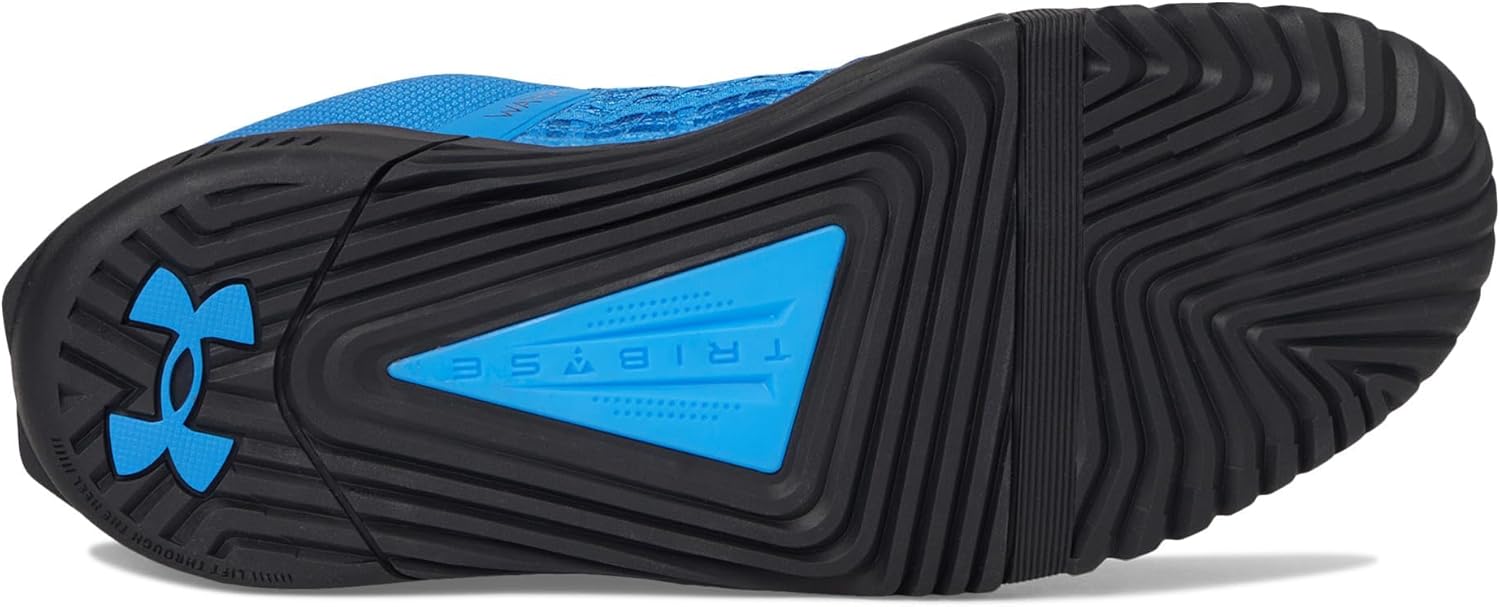 Under Armour Mens Tribase Reign 6, Blue Atlantis/Black/Black — фото 3