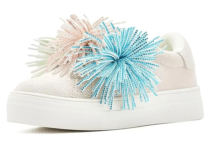 Кроссовки с бахромой Laney Fringe Kurt Geiger London Kids, White