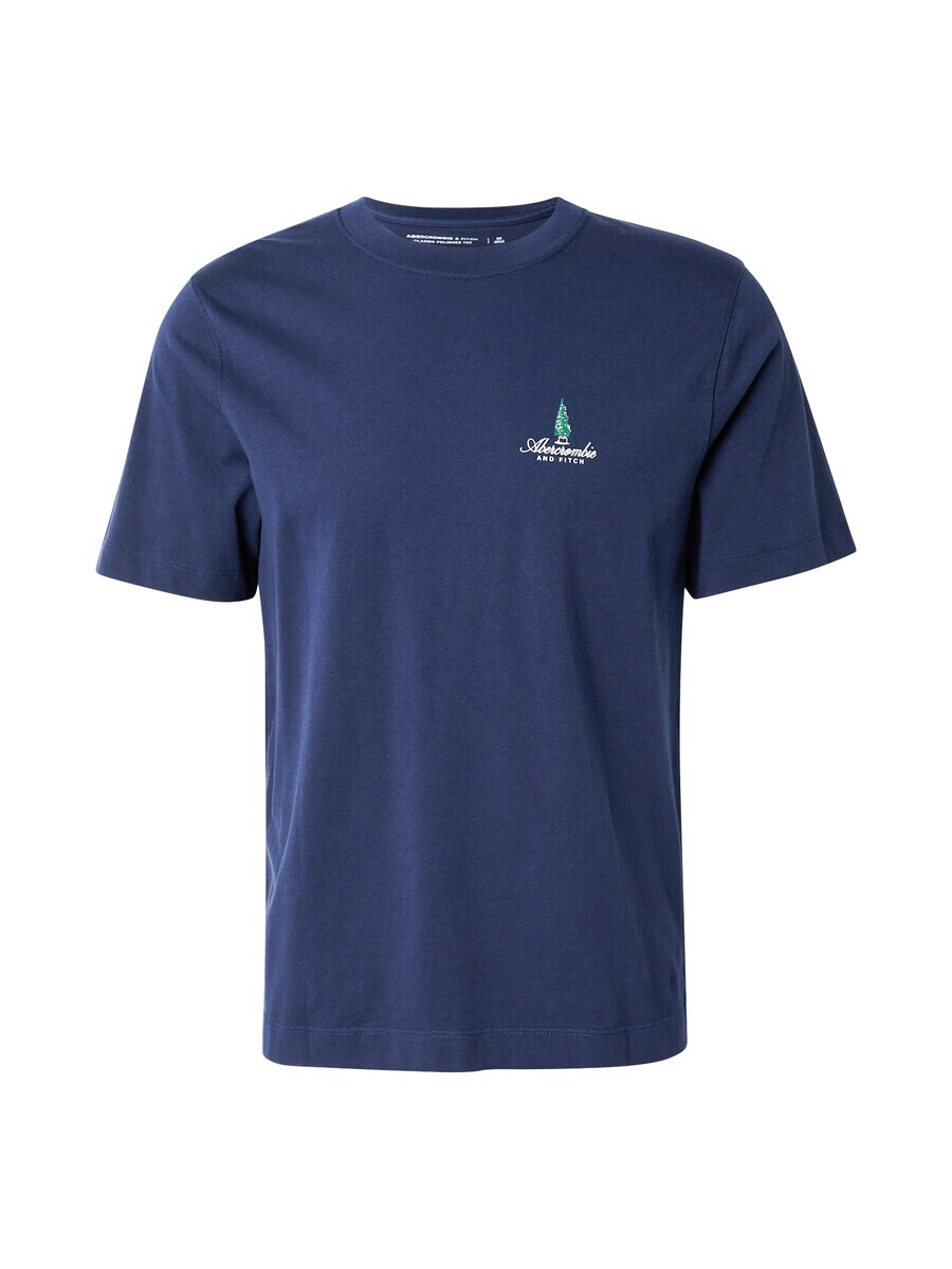

Классическая футболка Abercrombie & Fitch Shirt, морской синий