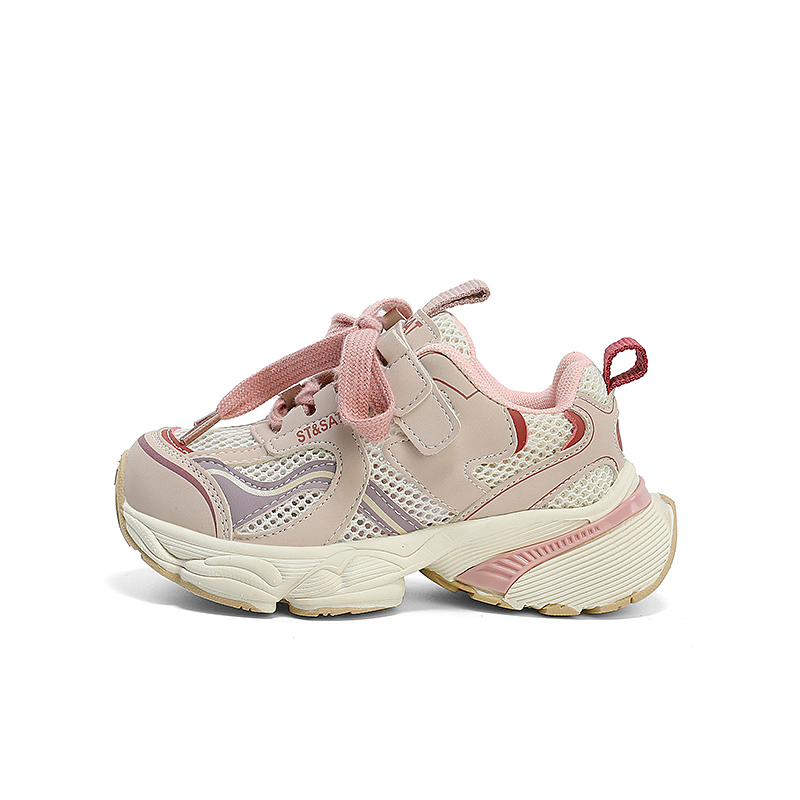 

Противоскользящая дышащая детская обувь для повседневной носки ST&SAT, фиолетовый