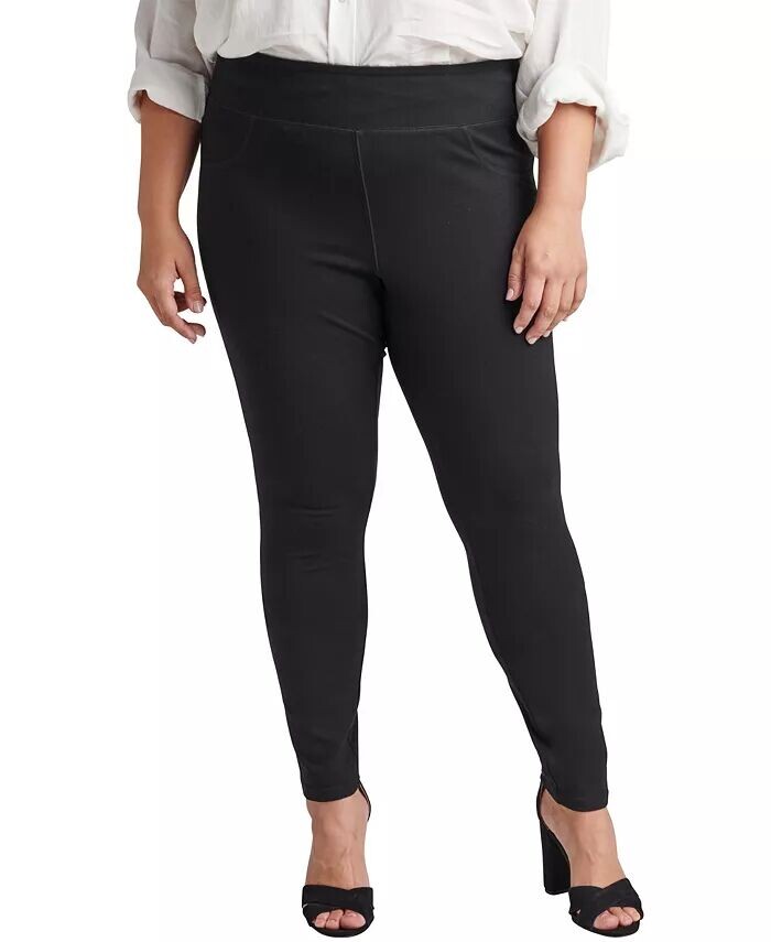 

Леггинсы Ricki Mid Rise Pull-On Plus Size JAG, черный