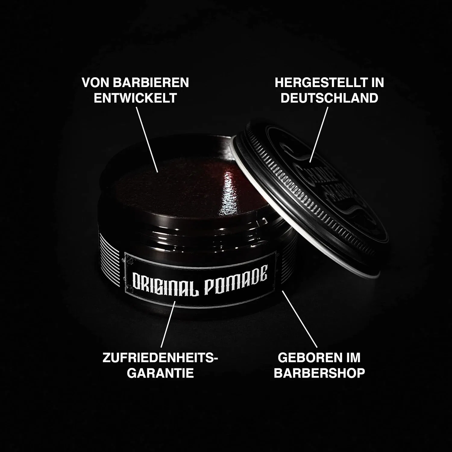 Мужская помада для волос «Original Pomade» от Charlemagne, 100 мл Charlemagne — фото 3