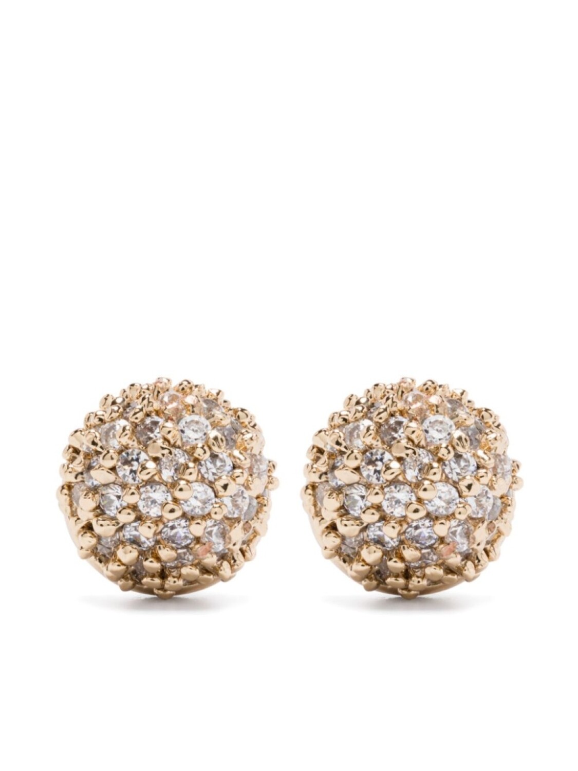 

Серьги Pavé Dome Eddie Borgo, золотой