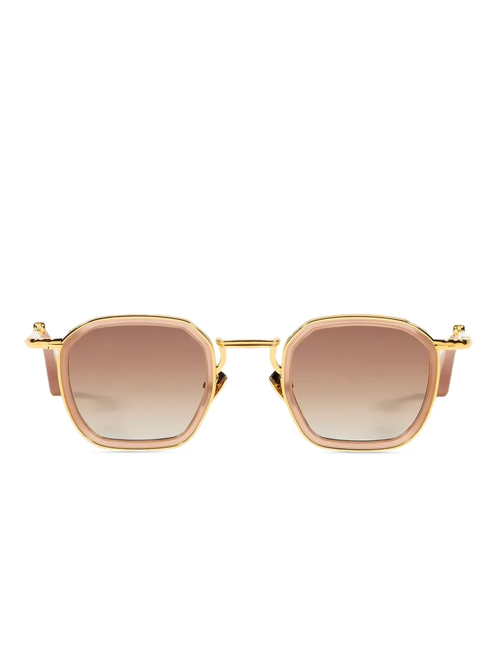 

Солнцезащитные очки Leo 2 C194 в геометричной оправе John Dalia, золотой