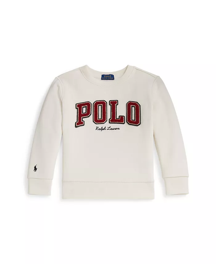 

Мальчики 2-7 лет толстовка с длинным рукавом Polo Ralph Lauren, белый