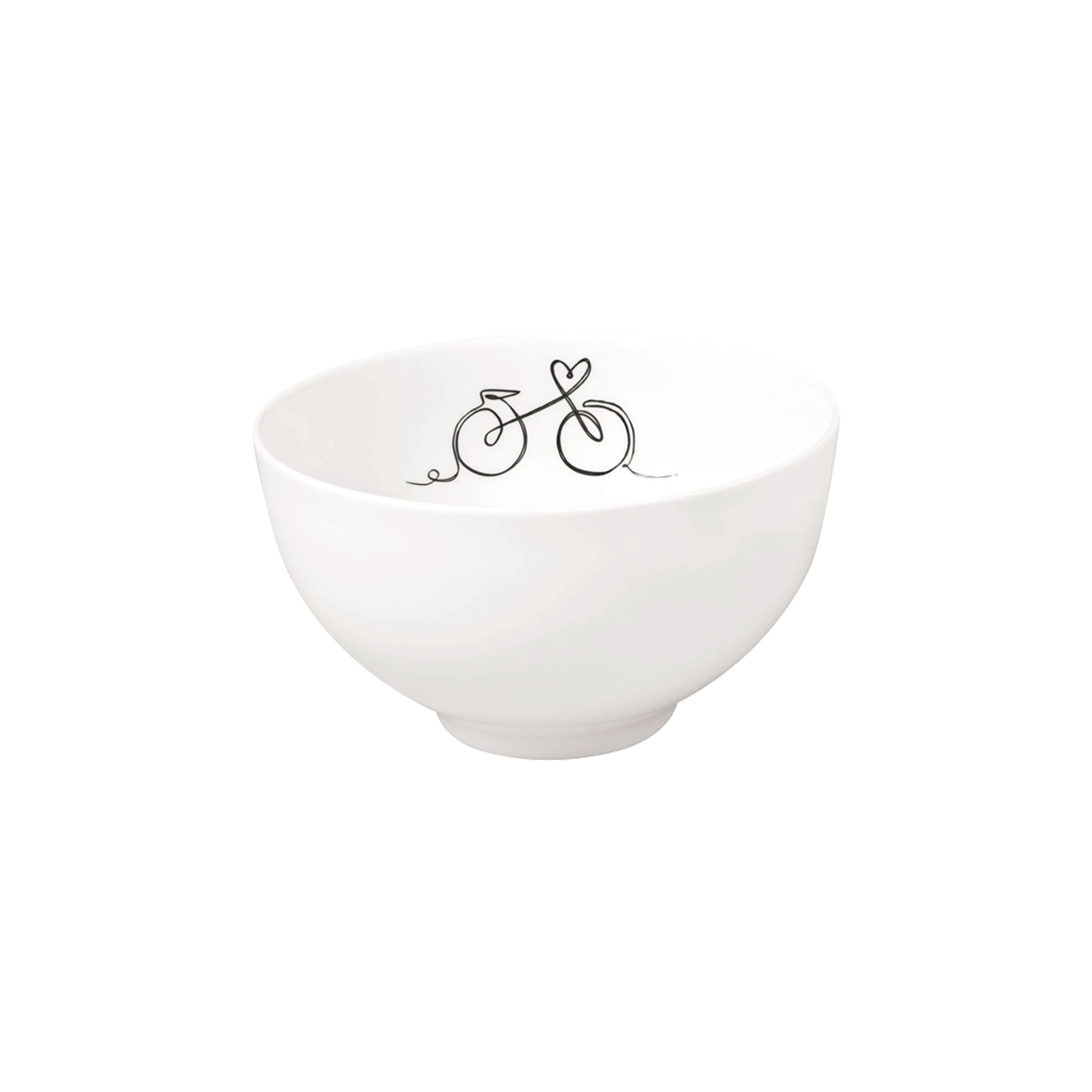 

Эффектная миска для хлопьев Villeroy & Boch, бело-черный