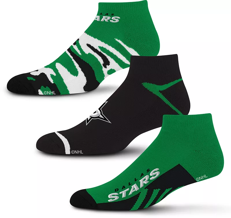 

Комплект из 3 камуфляжных носков для босых ног Dallas Stars For Bare Feet