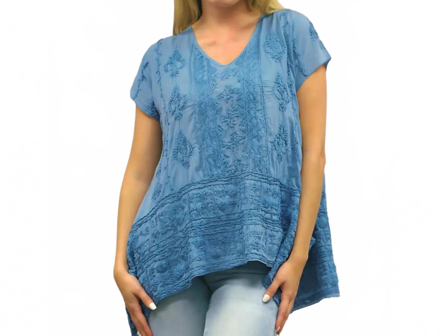 

Kyla Seo Футболка Jamila Tee цвета Capri Blue
