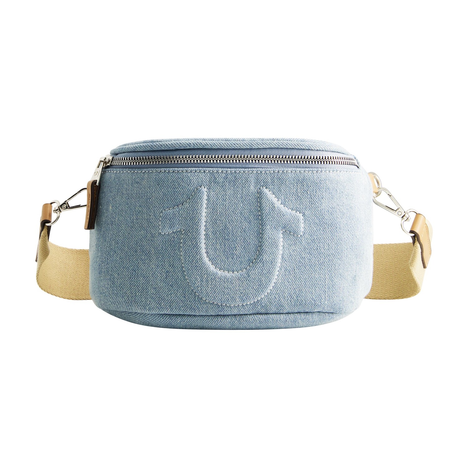 

СУМКА НА ПОЯС С ПРОШИТОЙ ПОДКОВОЙ True Religion, цвет Light Blue, Синий, СУМКА НА ПОЯС С ПРОШИТОЙ ПОДКОВОЙ True Religion, цвет Light Blue