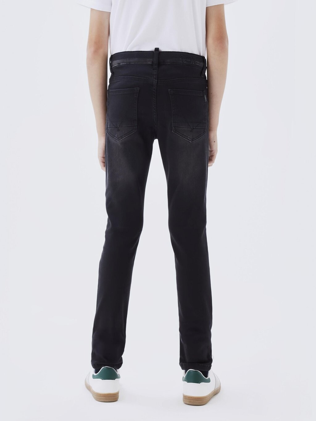 Джинсы Skinny Fit NKMTHEO PANT Name it, цвет black denim — фото 2
