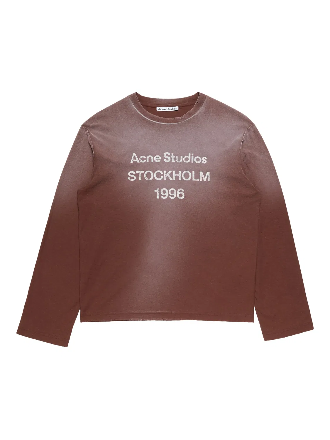 Лонгслив с логотипом Acne Studios