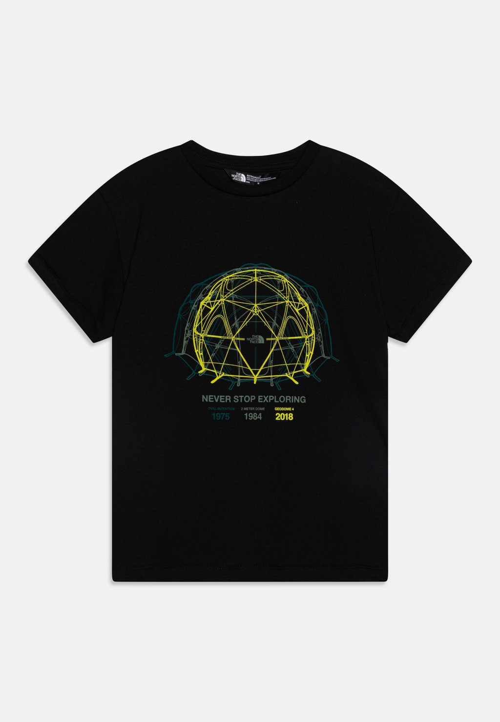 

Футболка с принтом GRAPHIC RELAXED TEE UNISEX The North Face, черный