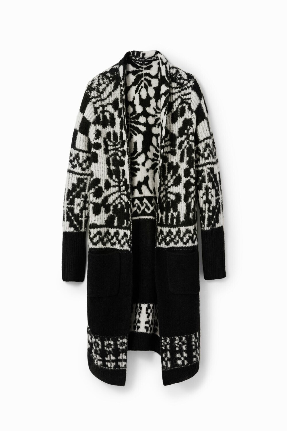 

Вязаный кардиган Desigual M. Christian Lacroix, черный