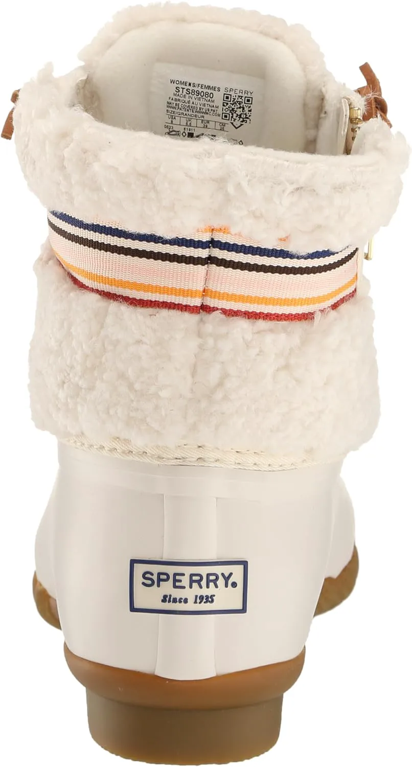 Мужские ботинки Sperry Saltwater Sherpa, слоновая кость — фото 2
