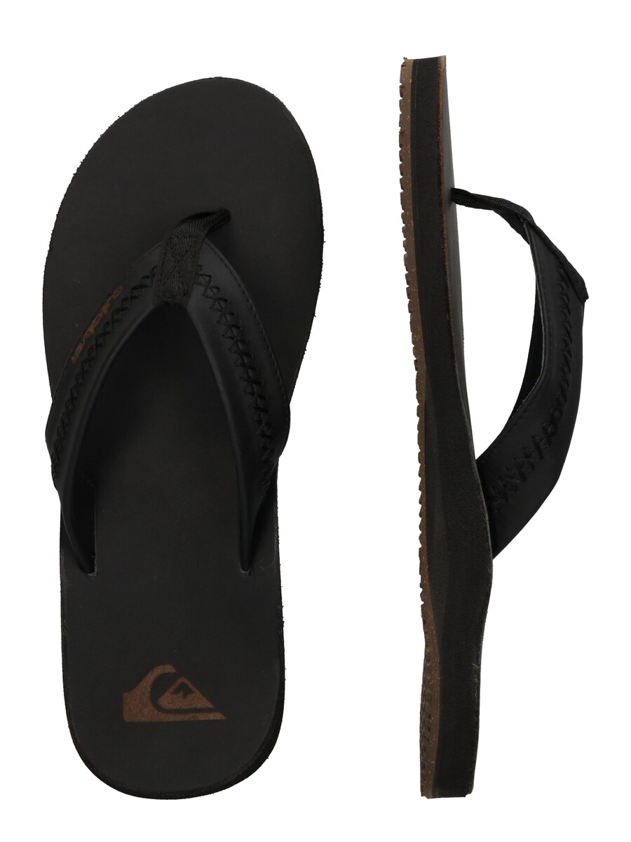 Сандалии с Т-образной перемычкой QUIKSILVER CARVER NATURAL II, черный — фото 2