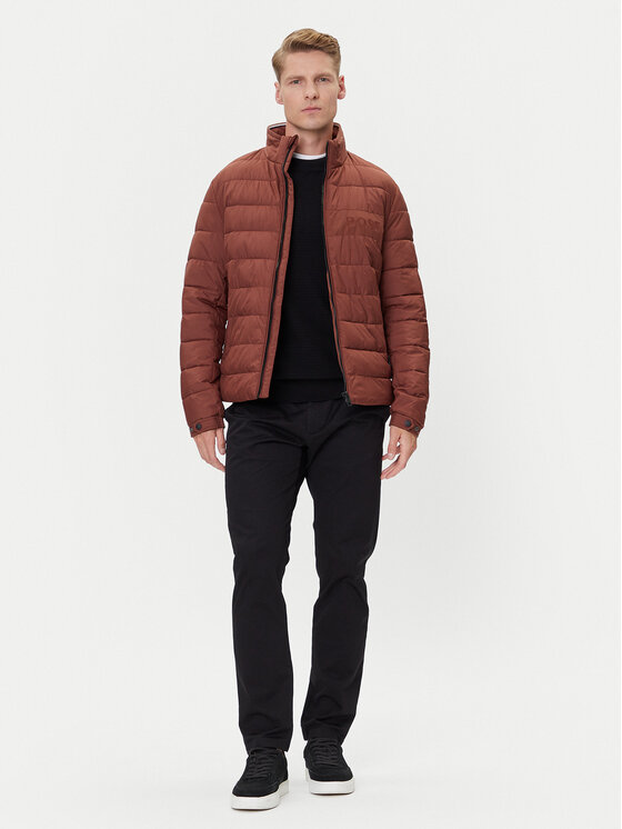 Демисезонная куртка regular fit H-Cenitos 50519237 Boss, бежевый — фото 2