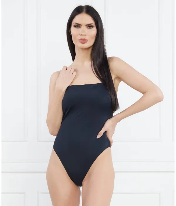 Купальник в полоску мирового масштаба Tommy Hilfiger, синий — фото 3