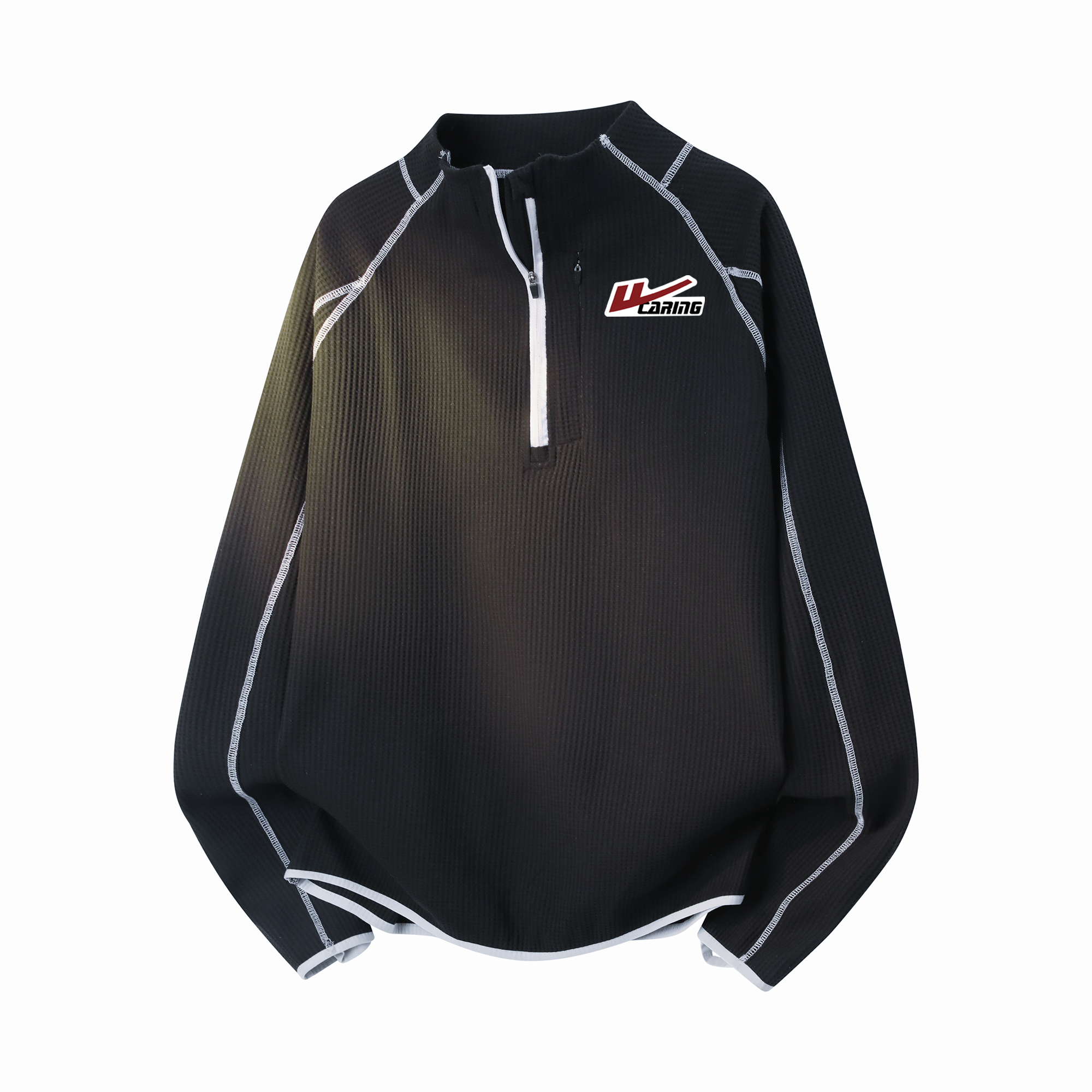 

Свитшот Unisex Polo Collar Moderate Regular WARRIOR, черный (diy badge)