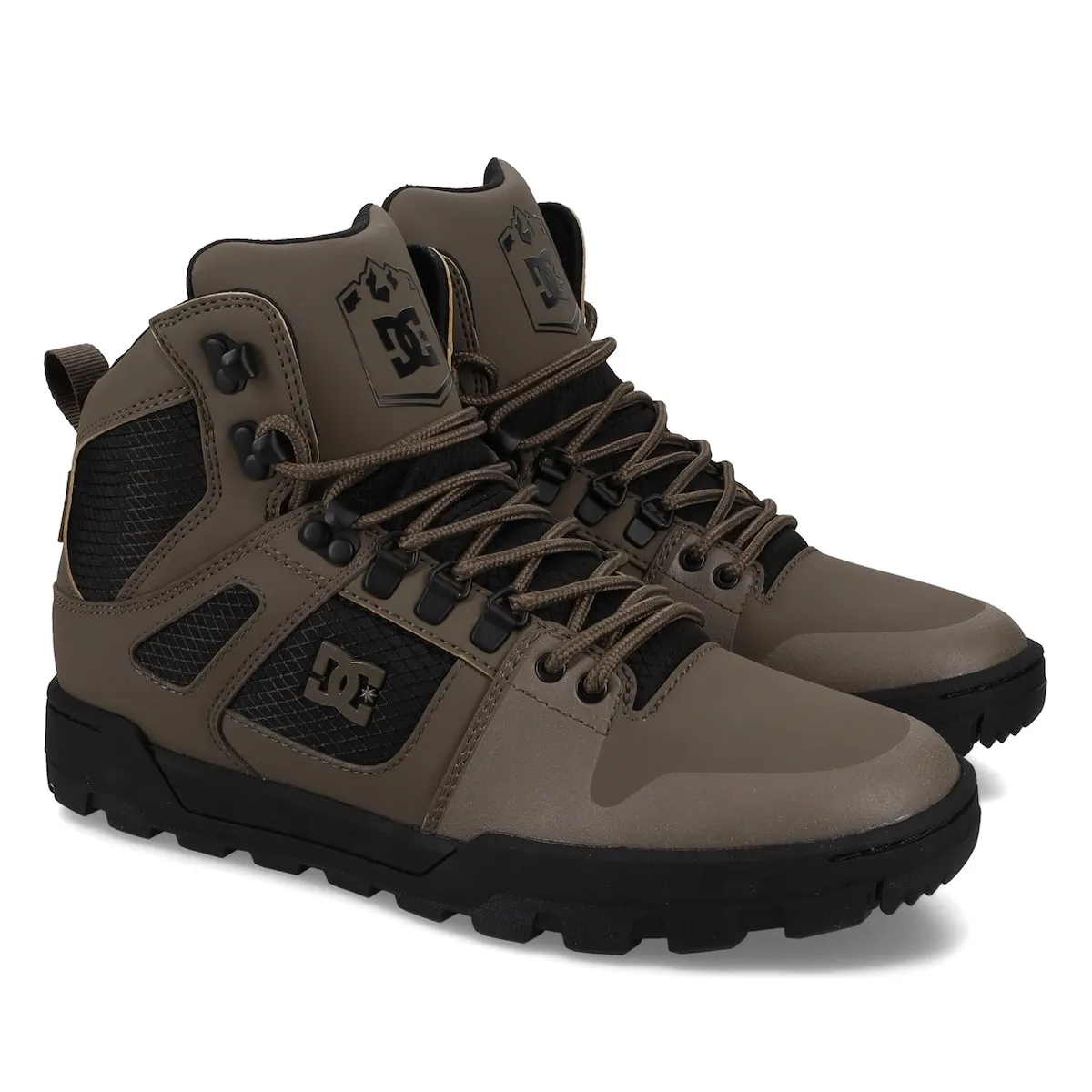 Мужские ботинки Pure Hi DC Shoes, темно-коричневый — фото 2