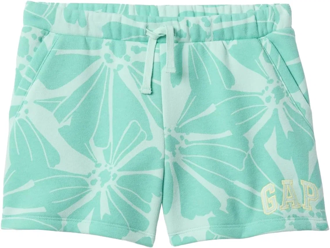 Короткие шорты Gap Girls' Heritage, Aqua Floral