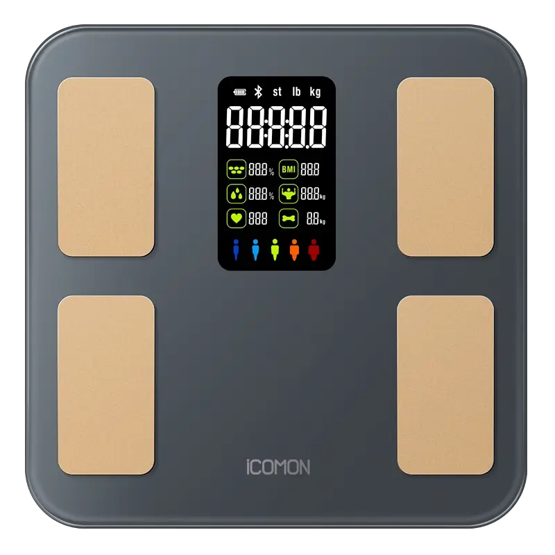 

Весы для измерения процента жира в организме ICOMON, серый