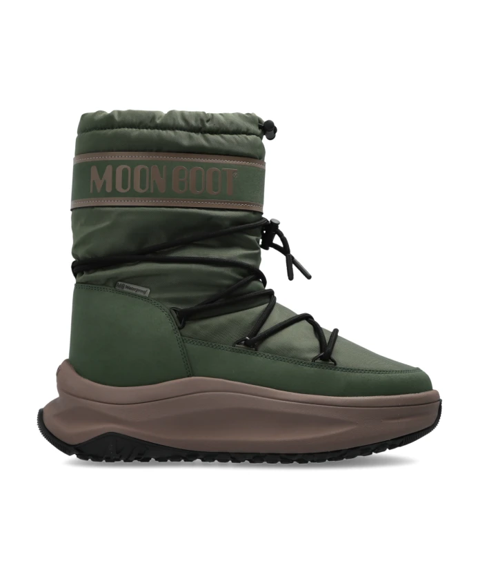 

Полярные снежные ботинки Moon Boot, зеленый