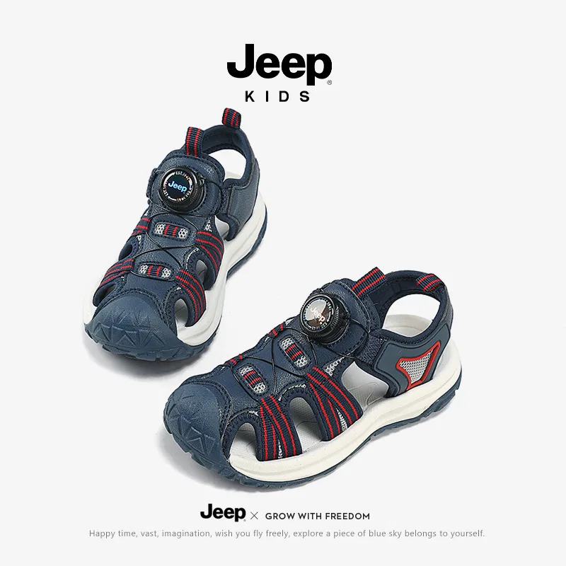 Детские сандалии Low top Kids' Jeep, Dark Blue — фото 4