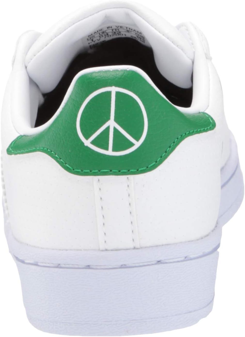 Кроссовки adidas Originals Kids' Superstar Camo J, белый/зеленый — фото 3