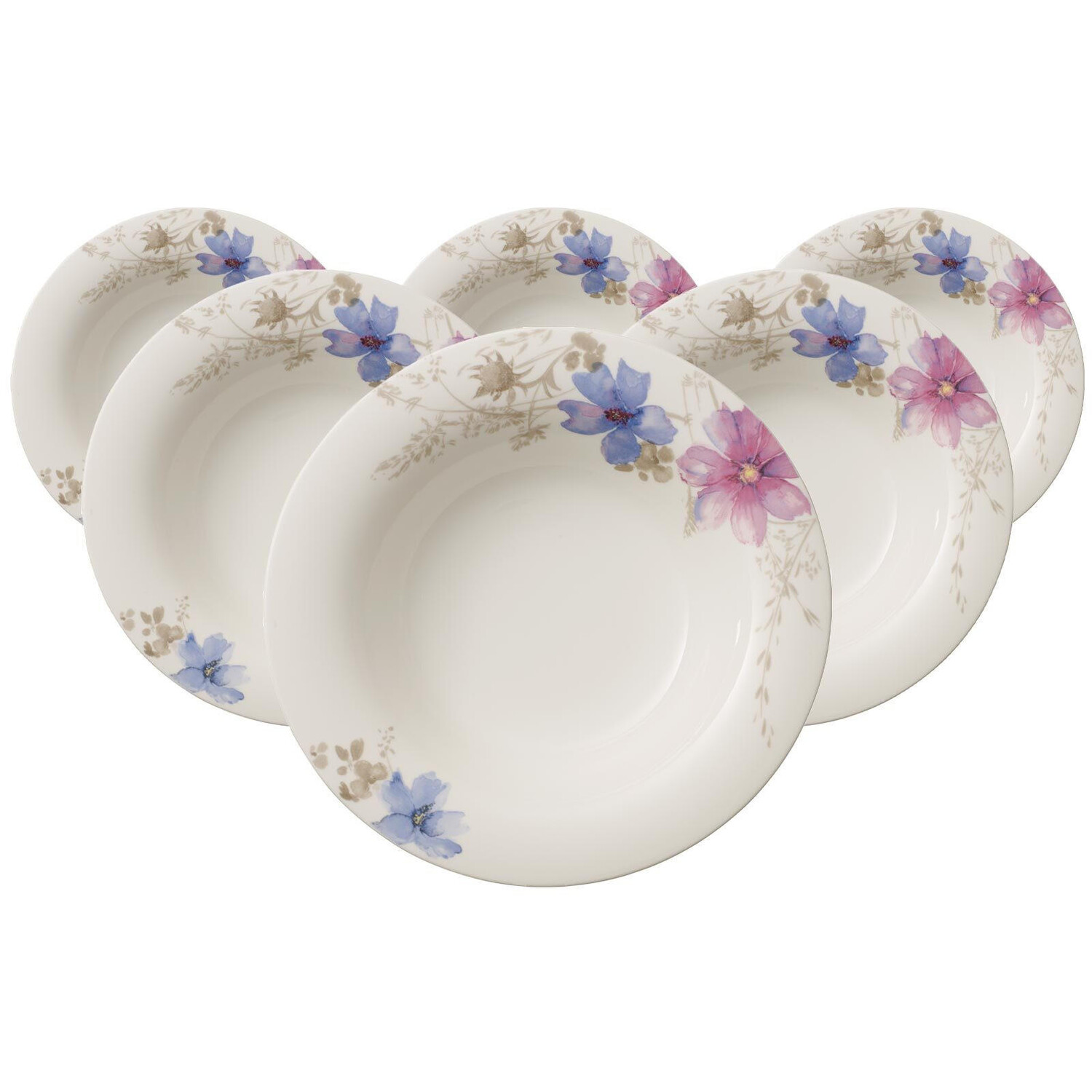 

Суповая тарелка Villeroy & Boch, 23,1 см, многоцветный