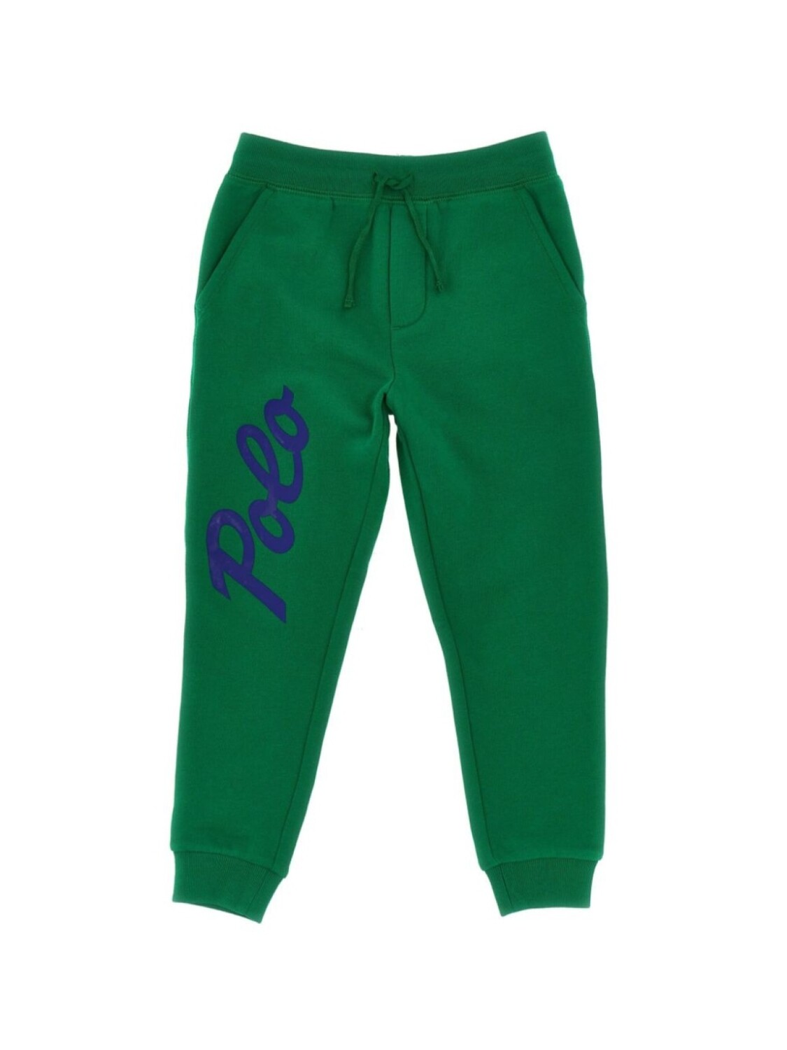 

POLO RALPH LAUREN KIDS спортивные брюки с логотипом, зеленый