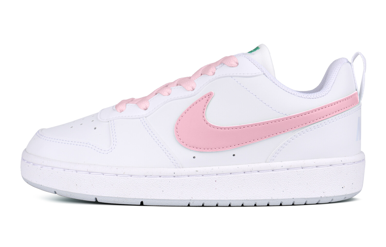 

Кроссовки Nike Court Borough Skateboard Shoes Women's Low-Top Pink, белый