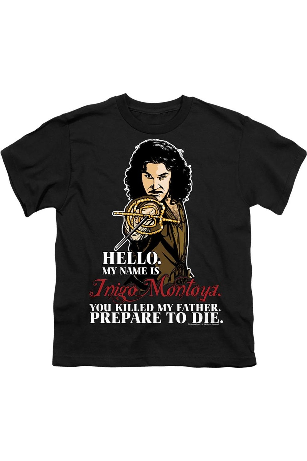 

Футболка с коротким рукавом "Принцесса-невеста" для детей Gildan, черный