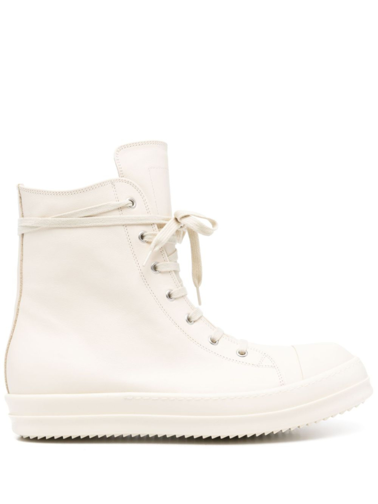

Rick Owens высокие кеды, белый
