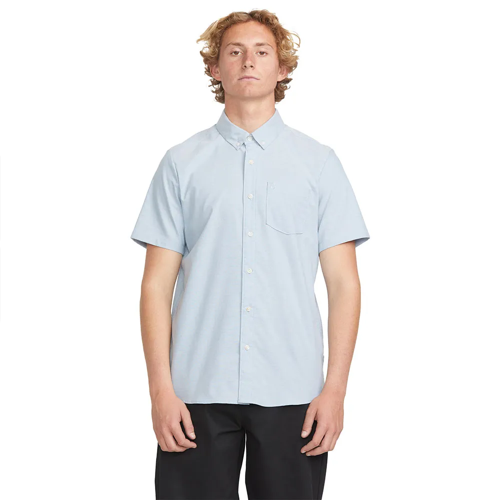 

Рубашка с коротким рукавом Volcom Everett Oxford, синий