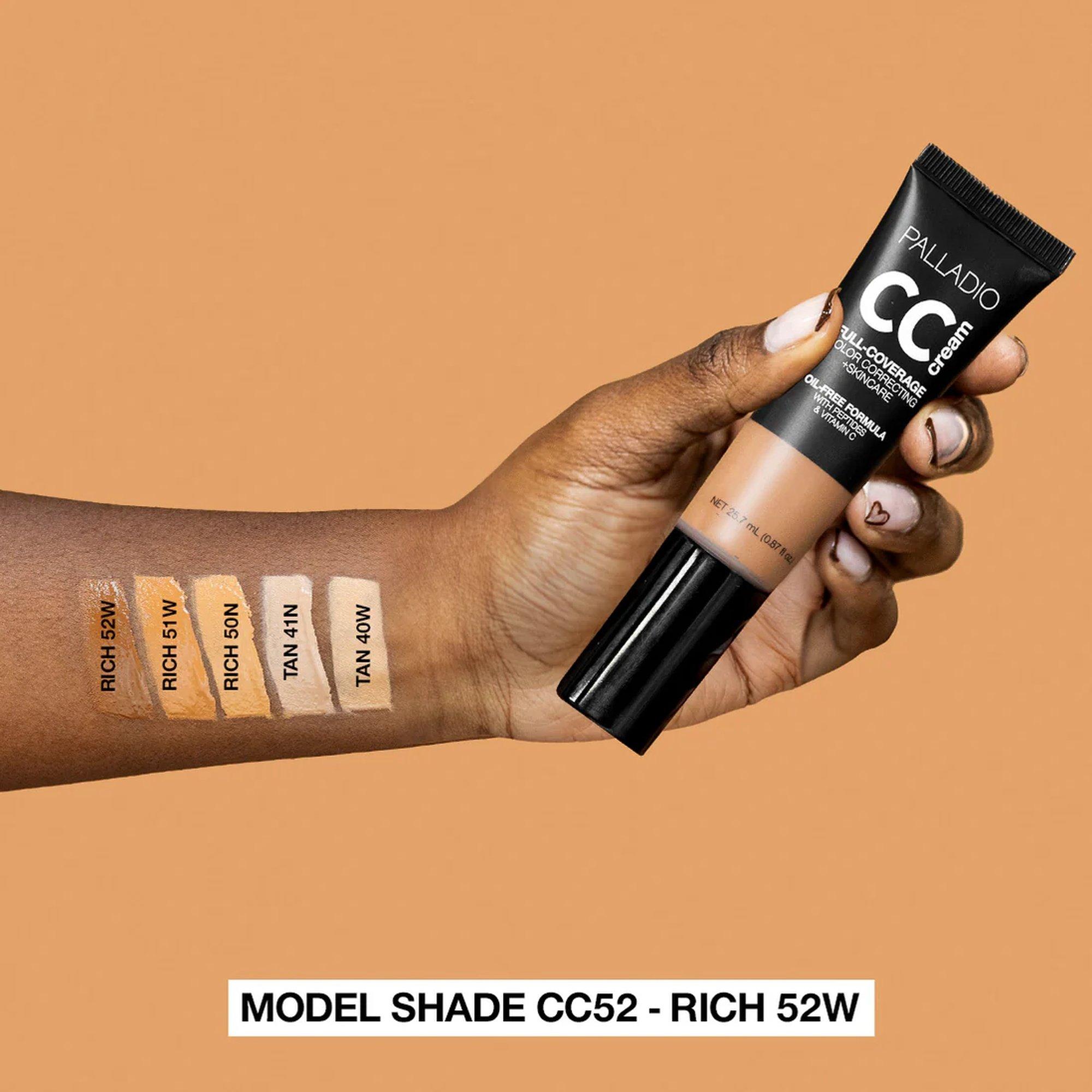 

CC-крем с полным покрытием Palladio Beauty, Tan 41N