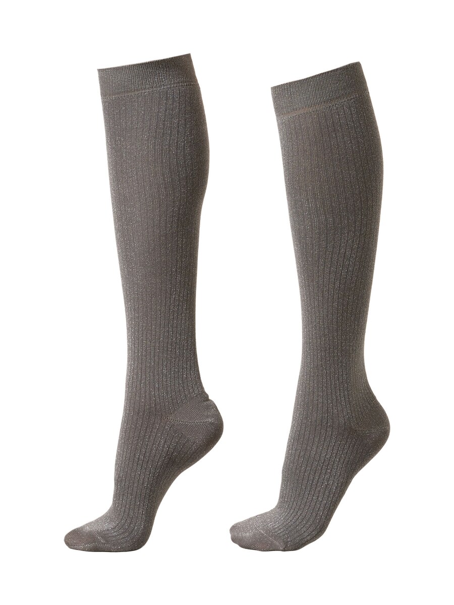 

Носки CALZEDONIA Knee High Socks, серый