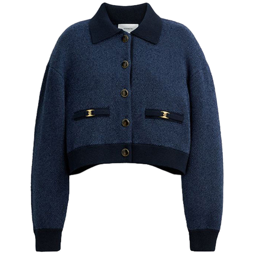 

COACH Куртка женская синяя, Blue