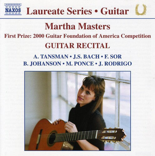 

CD диск Masters / Tansman / Bach / Sor / Johanson / Ponce: Laureate Series: Martha Masters Guitar Recital