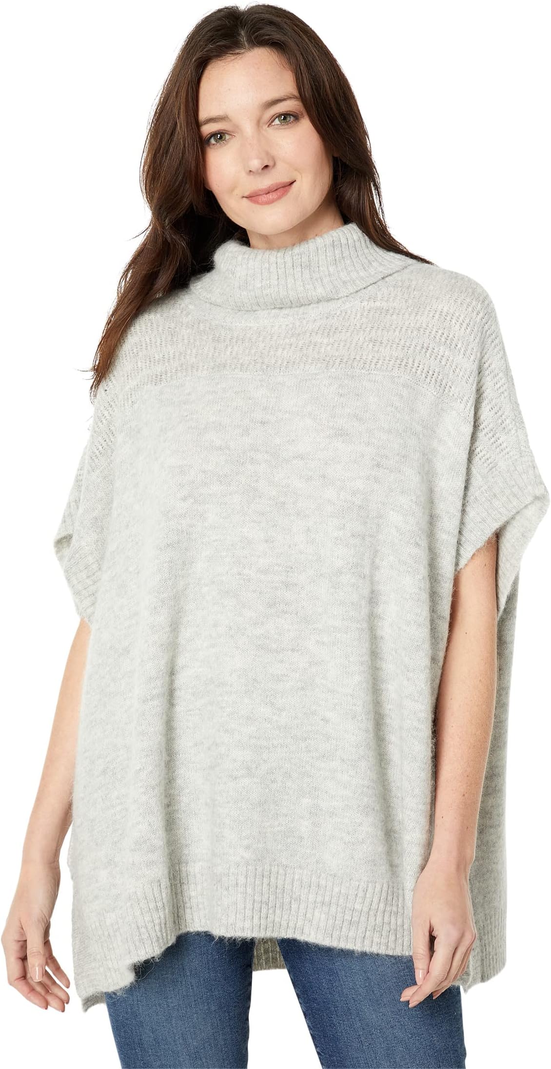 

Свитер Dylan by True Grit Cali Poncho, цвет Heather Grey