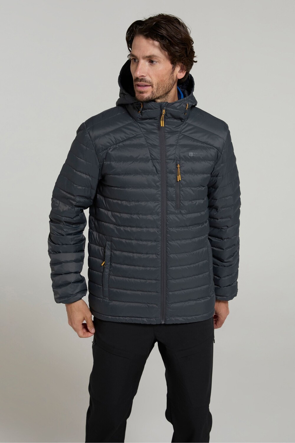

Мужская куртка пуховик Henry II Extreme Waterproof Mountain Warehouse, серый