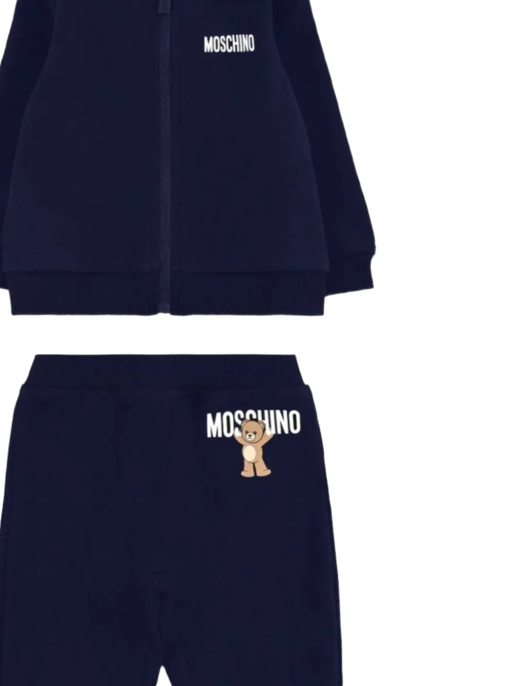 Спортивный костюм с принтом Teddy Bear Moschino Kids, синий — фото 3
